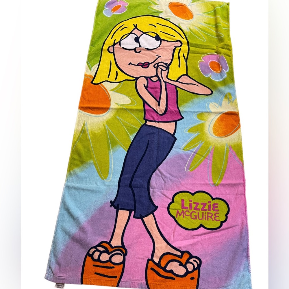 Lizzie McGuire Y2K Beach Towel by Disney